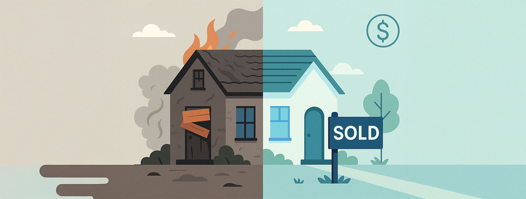 Sell Fire Damaged House_featured image